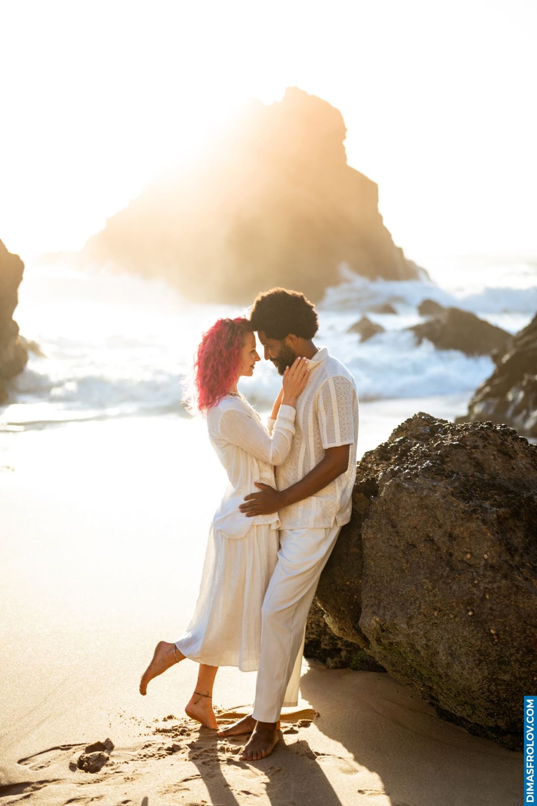 Adraga Beach Couple Photoshoot in Sintra: Vlada and Joe. Photo 131278 (2026-07-14 09:59:32)
