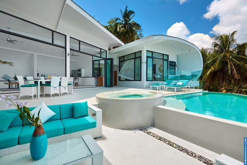 Infinity Villa. Results of interior shootings