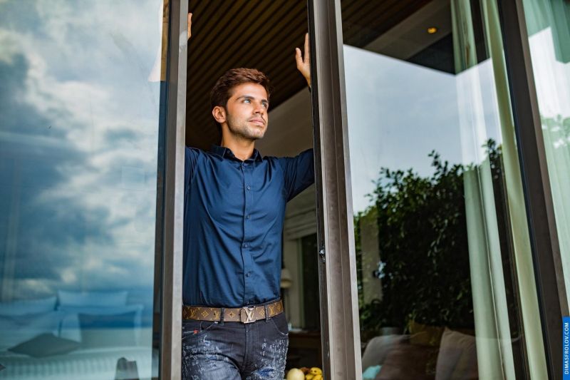 Satish. Personal Photoshoot After a Big Transformation. Mens portrait photo shoots in Lisbon